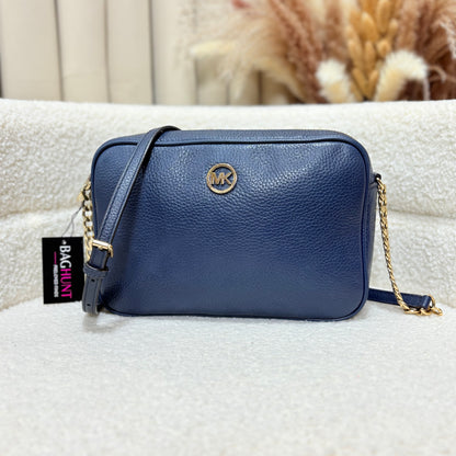 Michael Kors Fulton Pebbled Leather Camera Bag