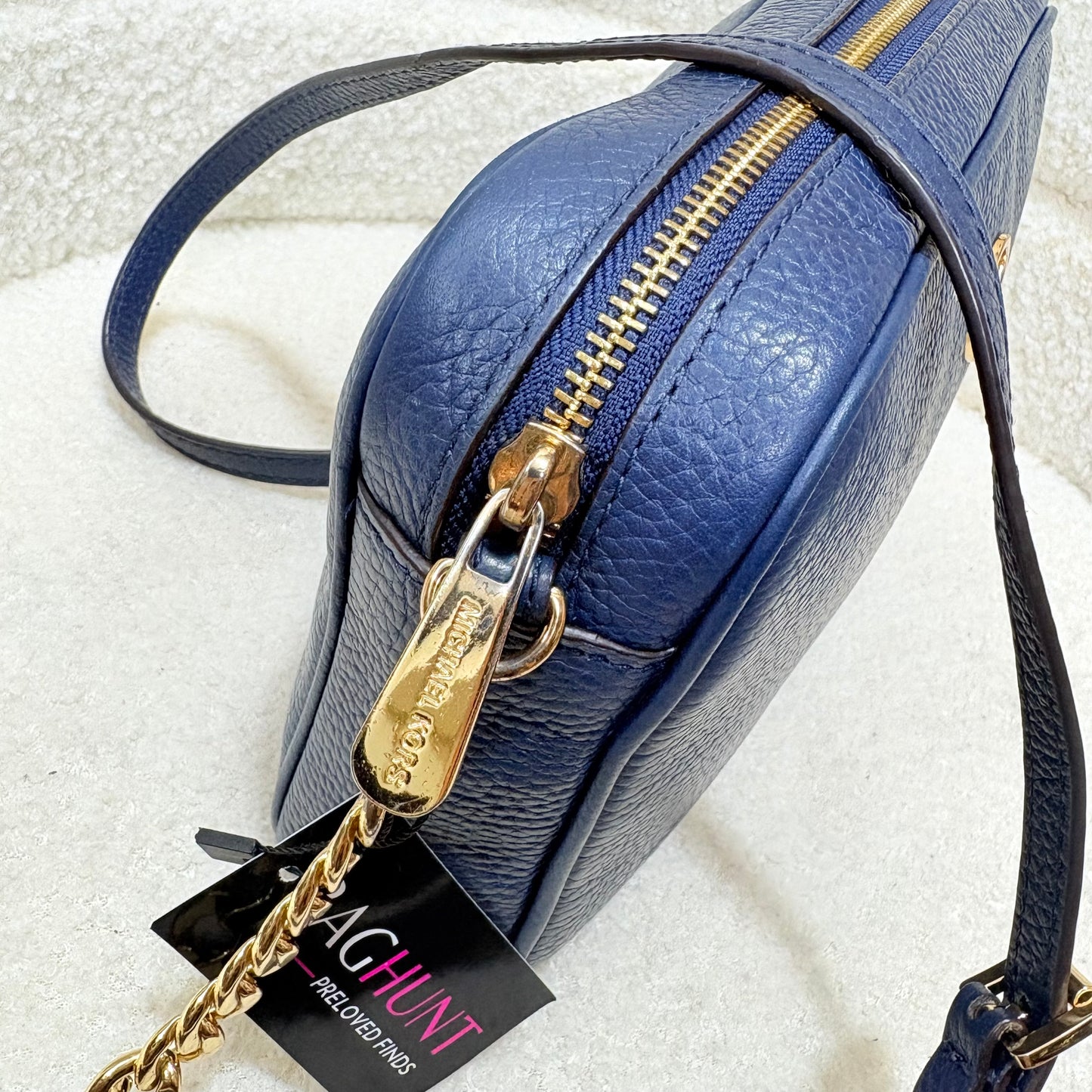 Michael Kors Fulton Pebbled Leather Camera Bag