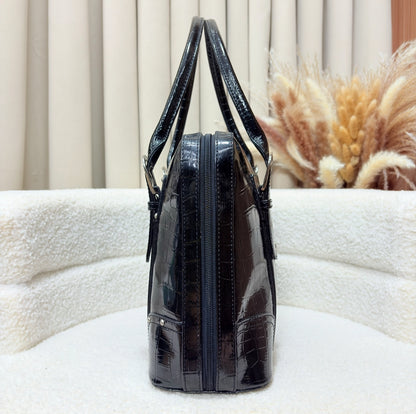 Nicole Miller Glossy Black Handbag