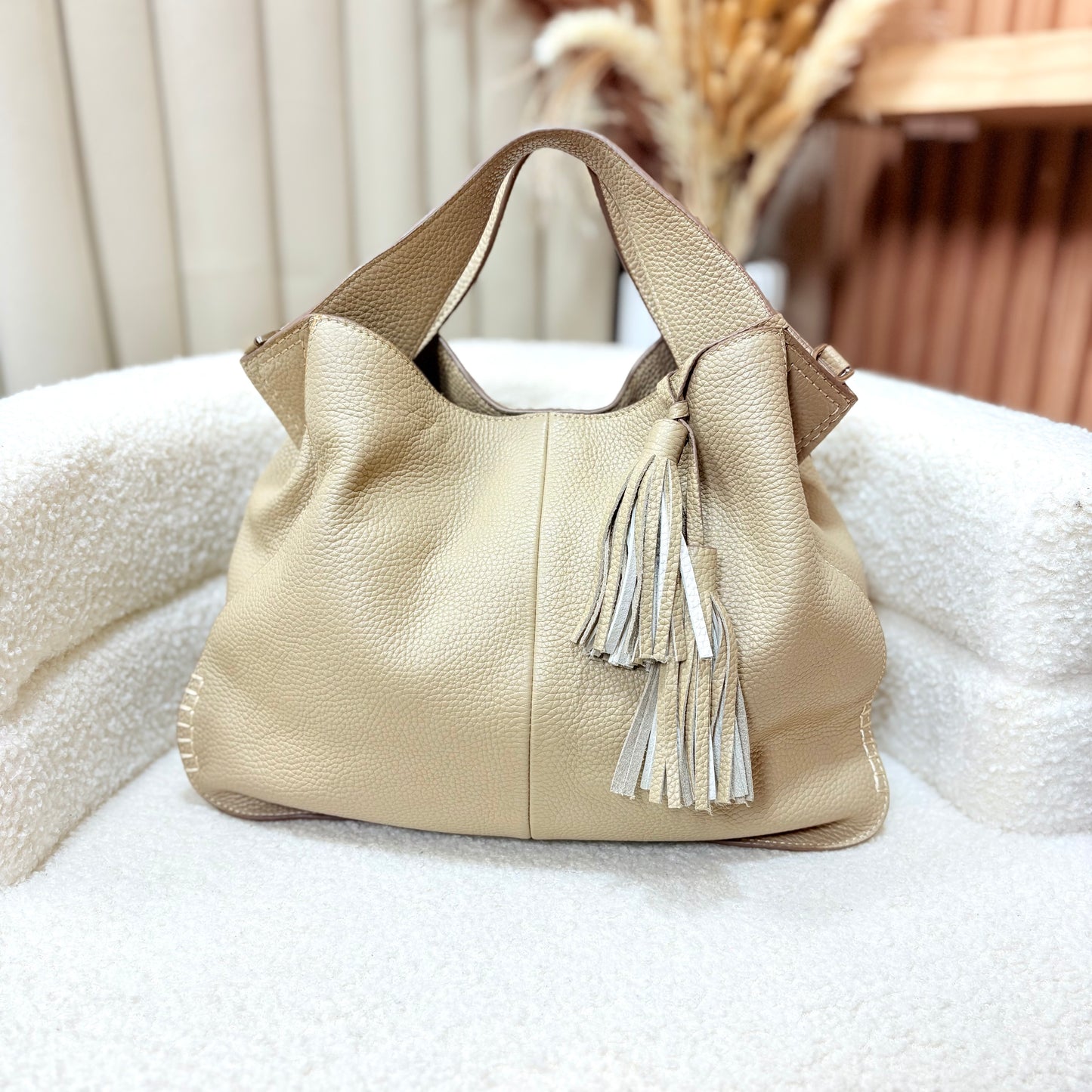 Morgan Apricot Handbag