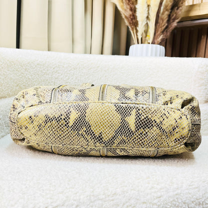 Michael Kors Python Snake Print Satchel