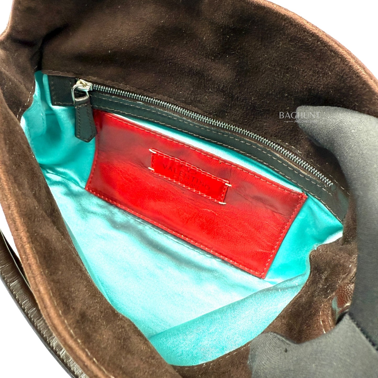 Valentino Garavani Suede Shoulder Bag