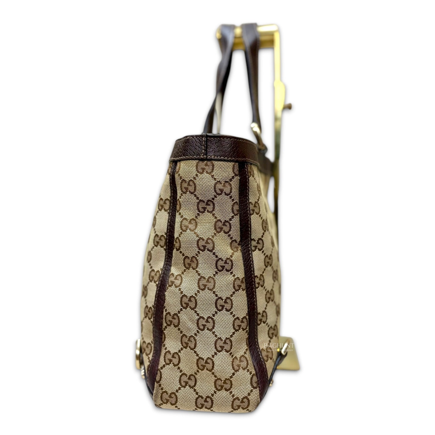 Gucci Abbey GG Canvas D-Ring Tote Bag