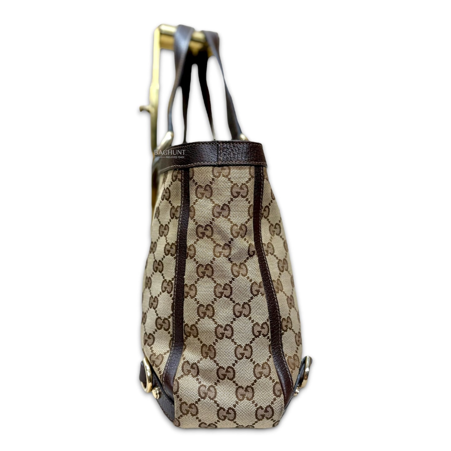 Gucci Abbey GG Canvas D-Ring Tote Bag