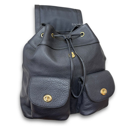 Coach Billie Pebbled Leather Backpack