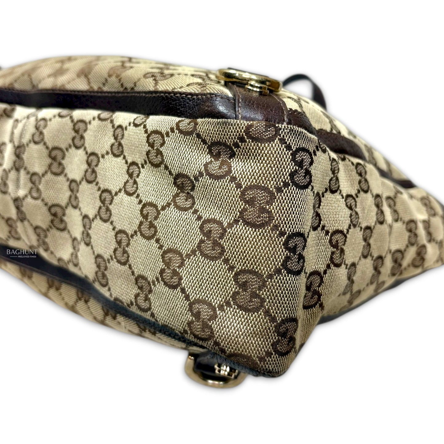 Gucci Abbey GG Canvas D-Ring Tote Bag