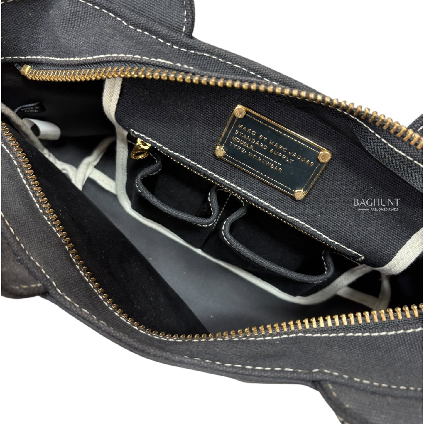 MARC by Marc Jacobs Canvas Utility Standard Supply Tote Bag Model