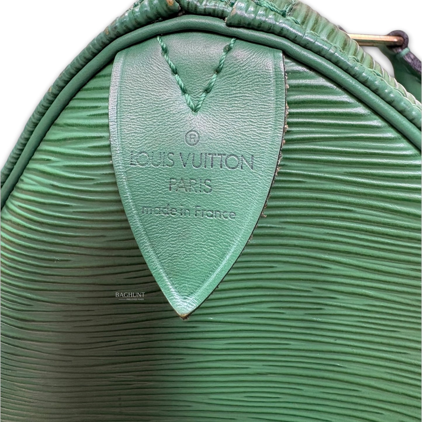 Louis Vuitton Borneo Green Epi Leather Speedy 25