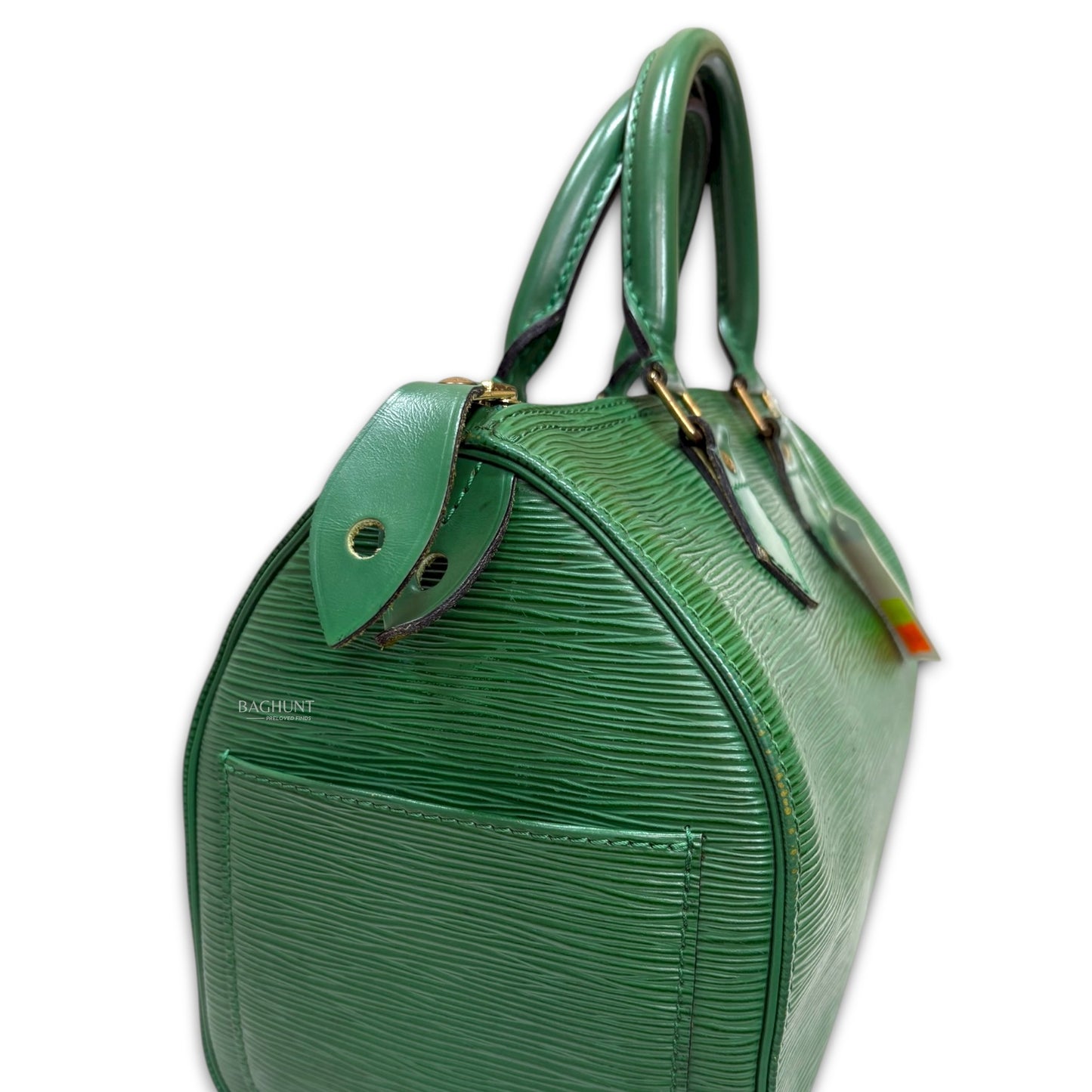 Louis Vuitton Borneo Green Epi Leather Speedy 25