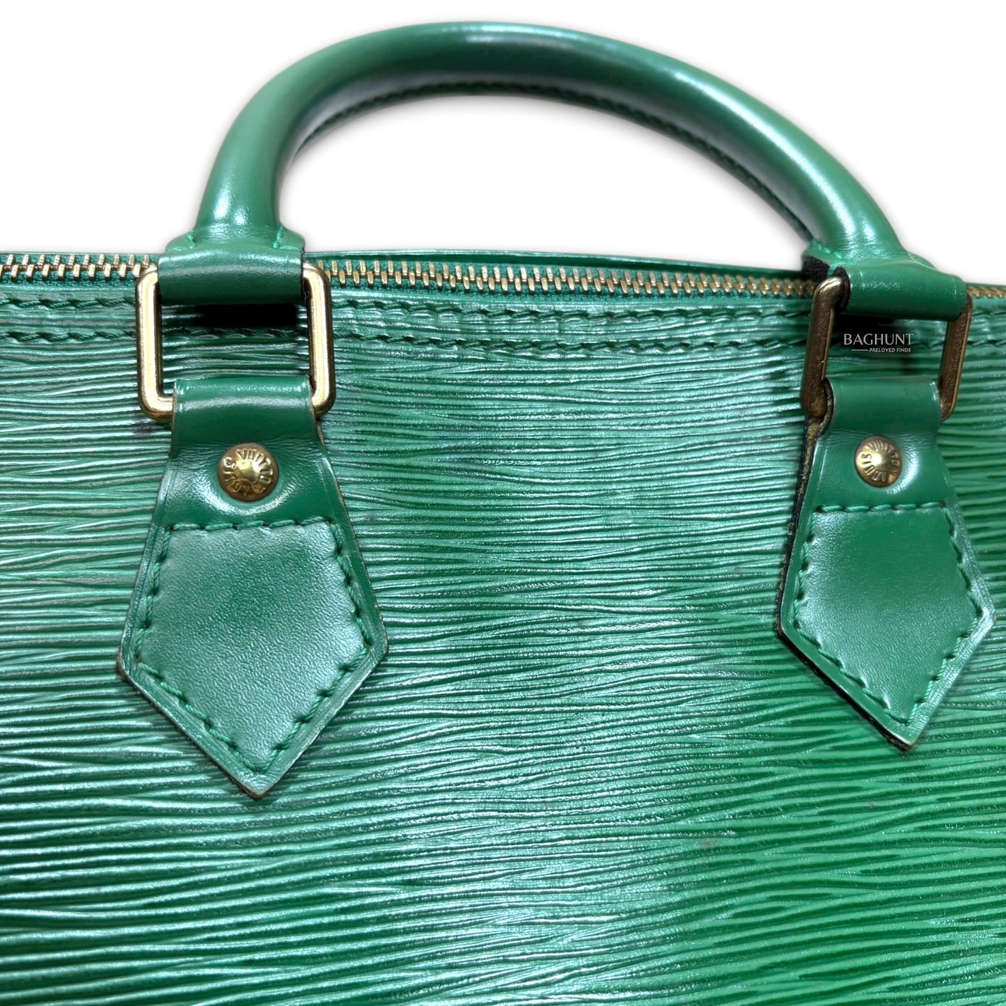 Louis Vuitton Borneo Green Epi Leather Speedy 25