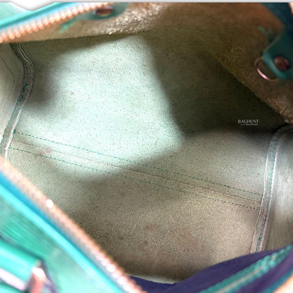 Louis Vuitton Borneo Green Epi Leather Speedy 25