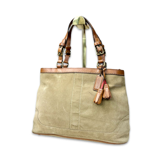 Coach Hamptons Tassel Tote